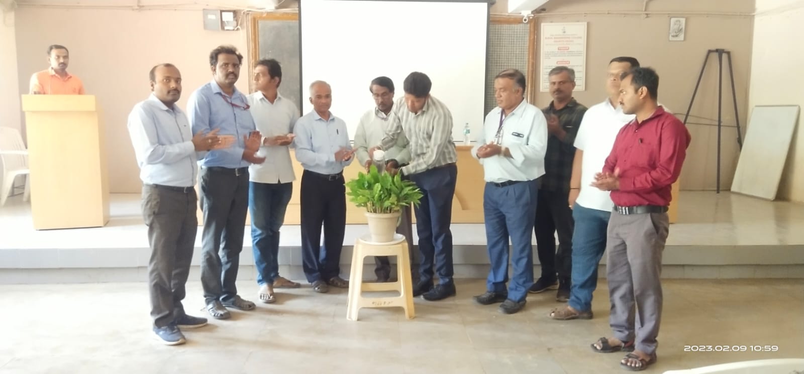 Workshop on “Industry approved COE software’s” was conducted by the Department of Mechanical Engineering, Rural engineering college, Hulkoti on 9th and 10th February 2023.