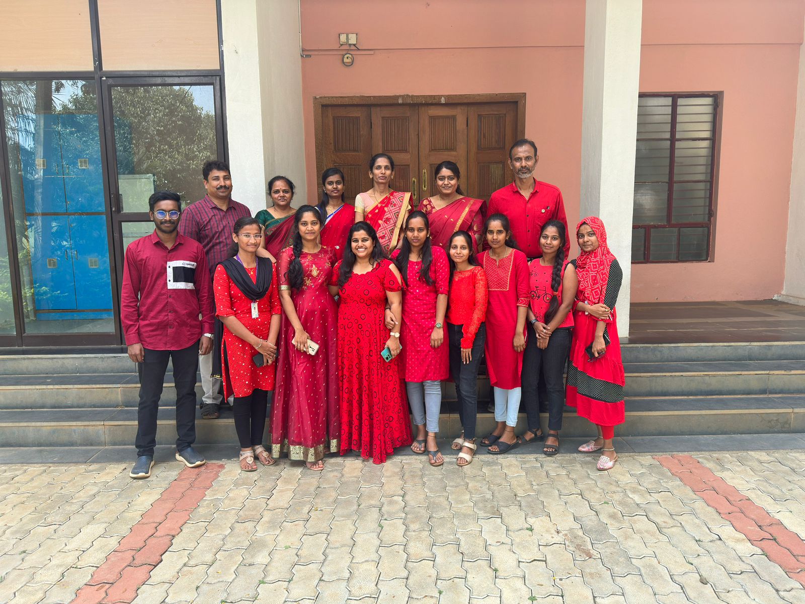 Navaratri day 3: Red day celebration by CSE dept