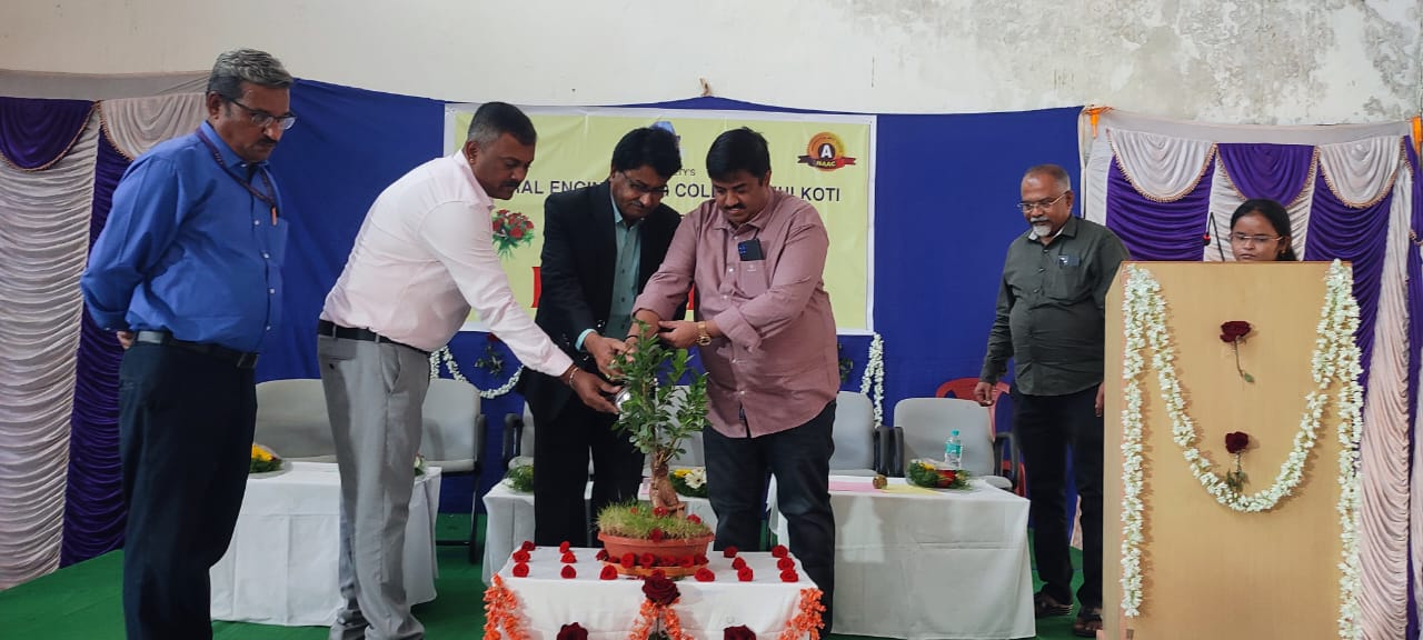 Freshers day organised in REC,Hulkoti for first semester students and lateral entrants